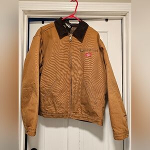 Dickies Brown Jacket with Brown Collar